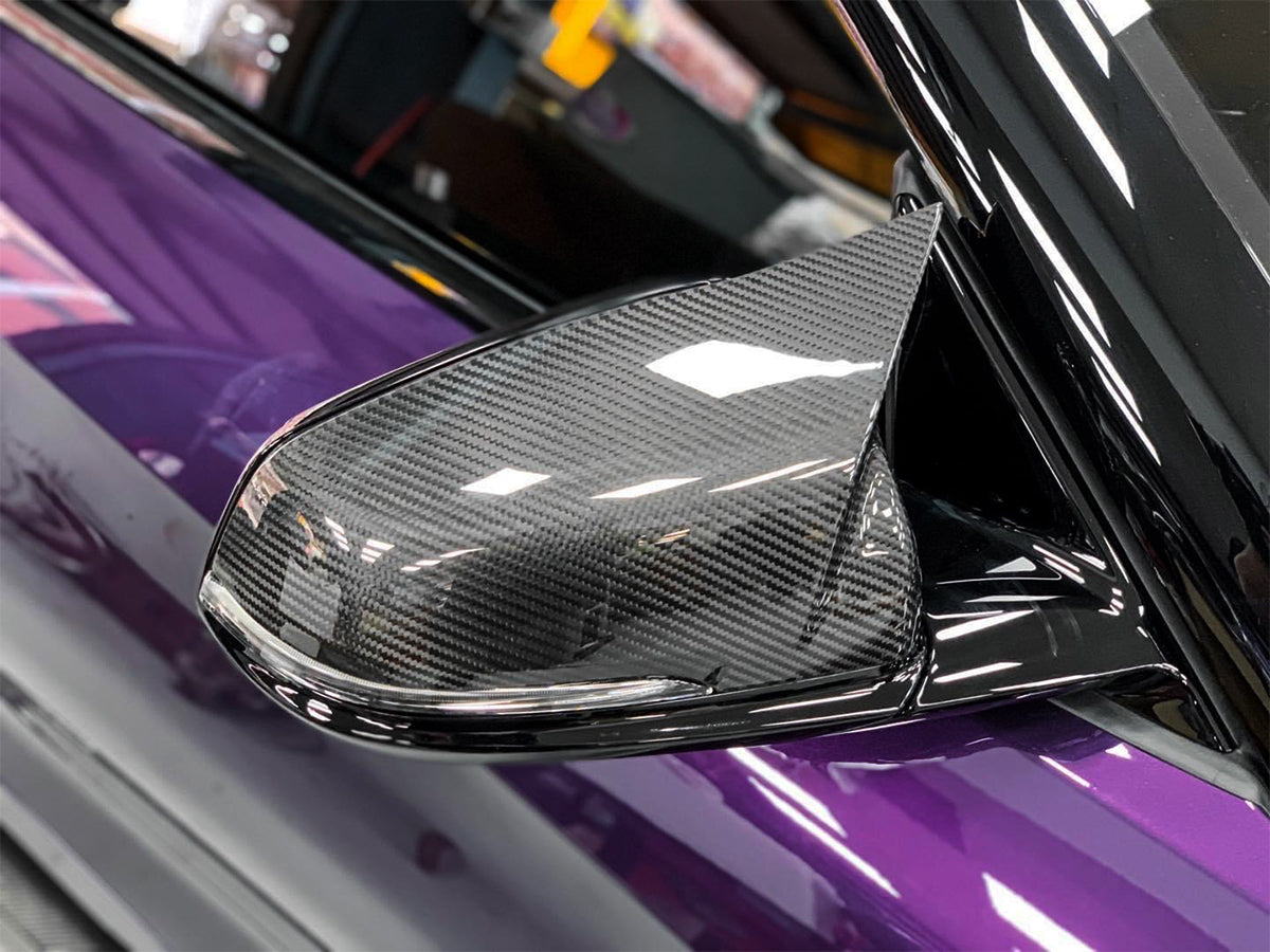AutoTecknic M-Inspired Carbon Fiber Mirror Covers - G14/ G15/ G16 8-Series main image 0