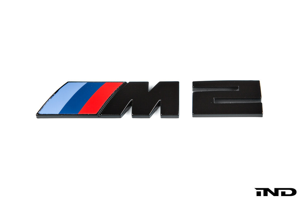 BMW G87 M2 Trunk Emblem - Gloss Black