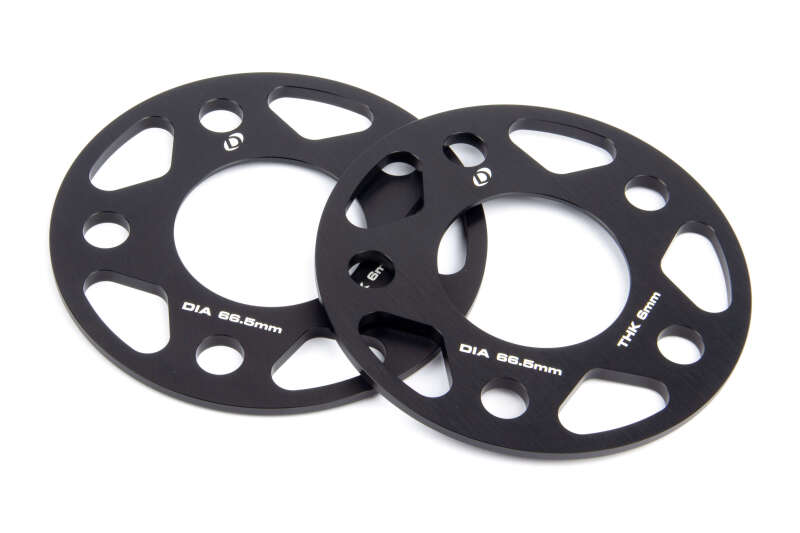 Dinan Wheel Spacers - 5x112 - 66.5mm CB - 6mm Thick Set of 2