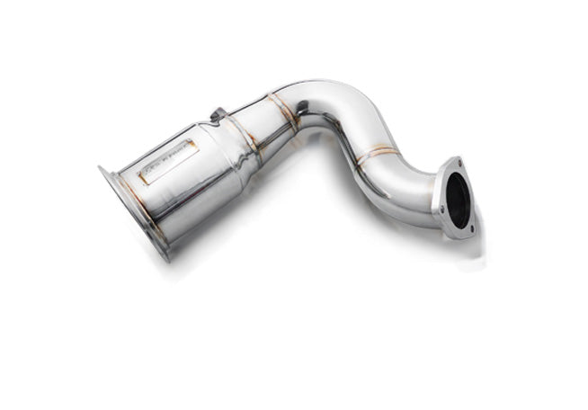 Fi Exhaust Front Pipe + Mid Y-Pipe + Valvetronic Muffler + Quad Silver Tips + Fi PRO App Remote OBDII - Porsche 9YA.1/ 9YA.2 Cayenne 3.0T 2018-Up