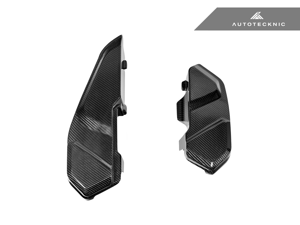 AutoTecknic Carbon Engine Cover Extension Set - BMW F9X M5/M8