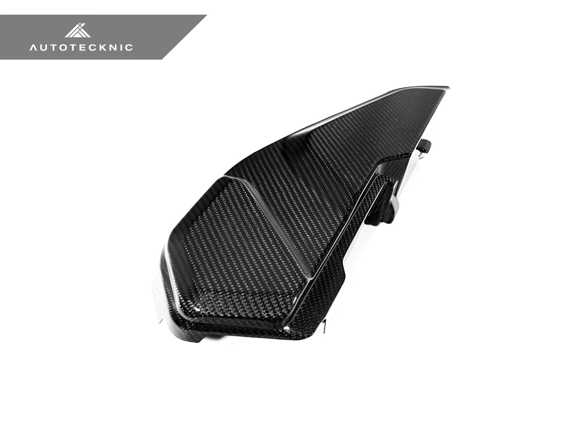 AutoTecknic Carbon Engine Cover Extension Set - BMW F9X M5/M8