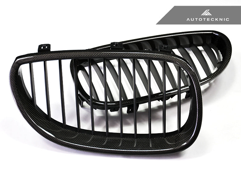 BMW E60, E61 Performance glossy black Front kidney grilles
