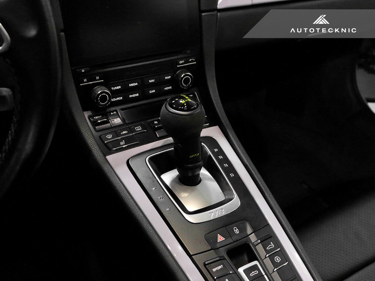 AutoTecknic Suede Shifter Knob - Porsche 911 997.2 & 991 2009–2018