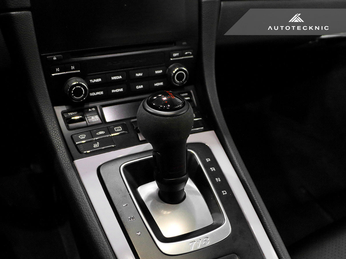 AutoTecknic Suede Shifter Knob - Porsche 911 997.2 & 991 2009–2018