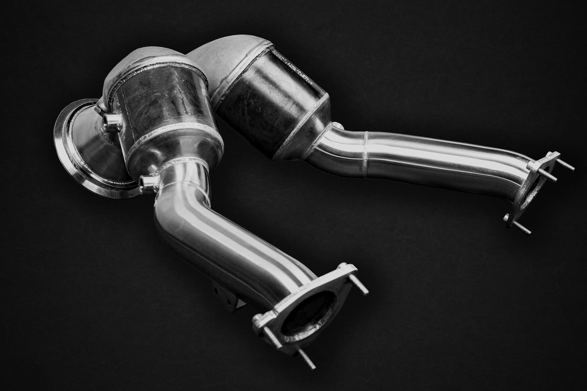 Porsche 95B Macan S Facelift - 250 Cell Sport Cat Downpipes