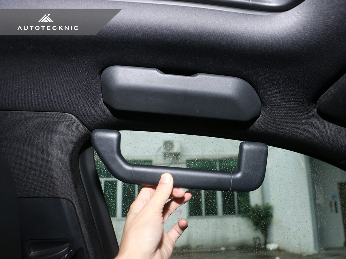 AutoTecknic Grab Handle Sunglasses Case - Open Position