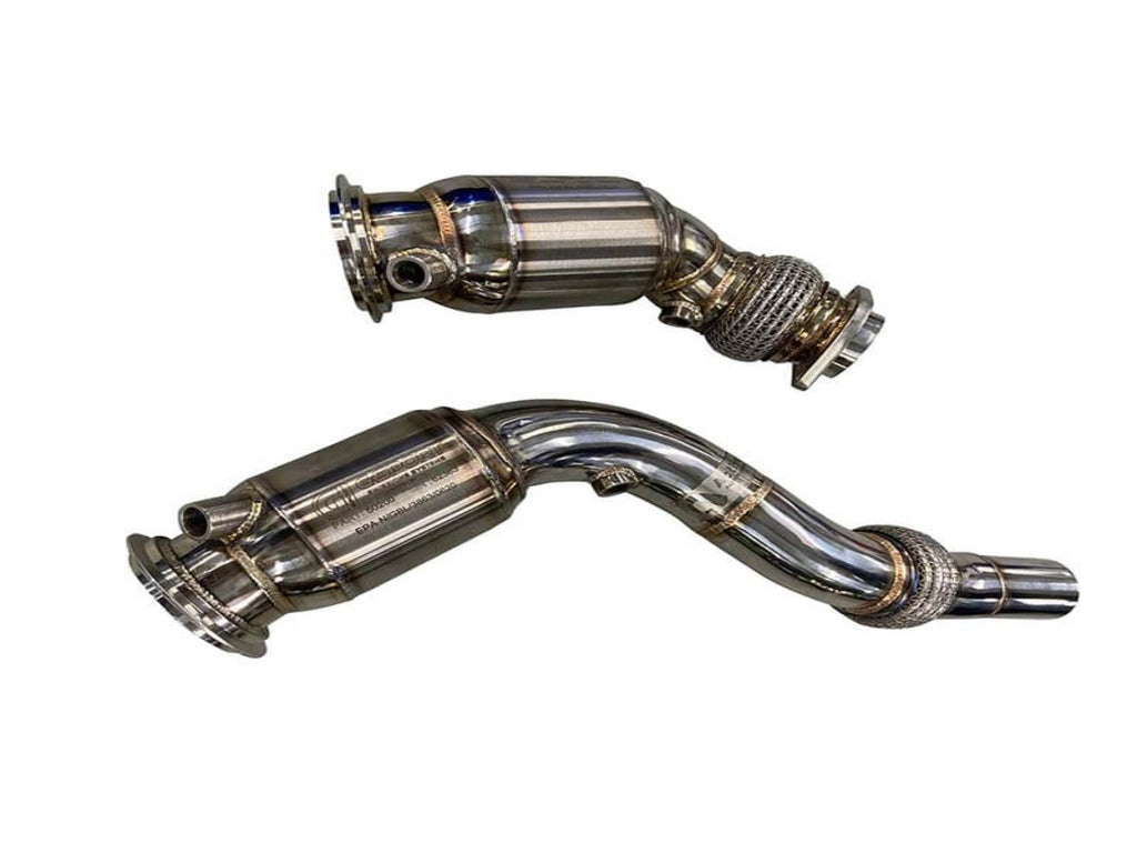 ACTIVE AUTOWERKE S55 DOWNPIPES GESI CATS | BMW F8X M2C M3 M4