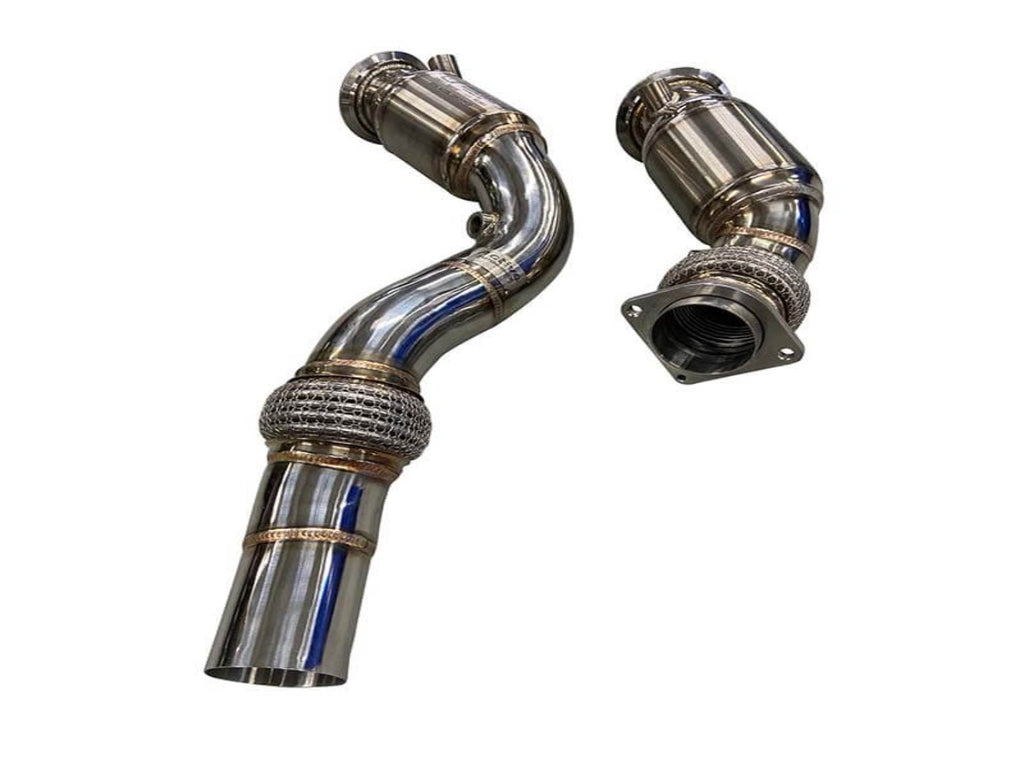 ACTIVE AUTOWERKE S55 DOWNPIPES GESI CATS | BMW F8X M2C M3 M4