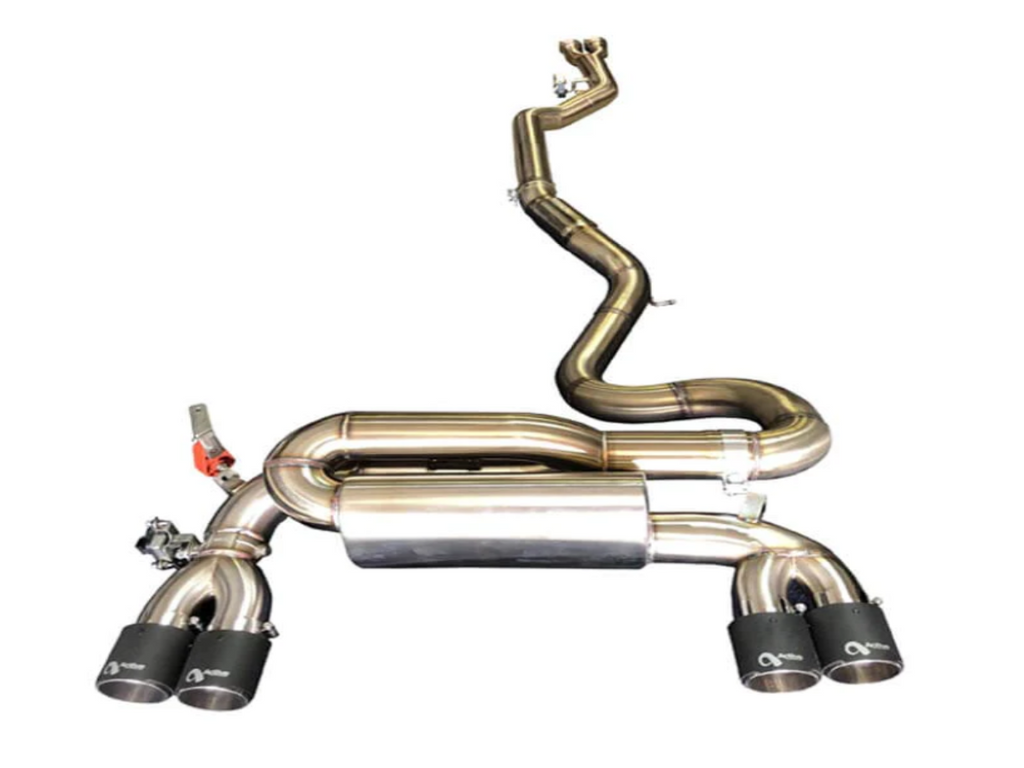 ACTIVE AUTOWERKE SIGNATURE EXHAUST SYSTEM F-BRACE | BMW F87 M2 COMPETITION
