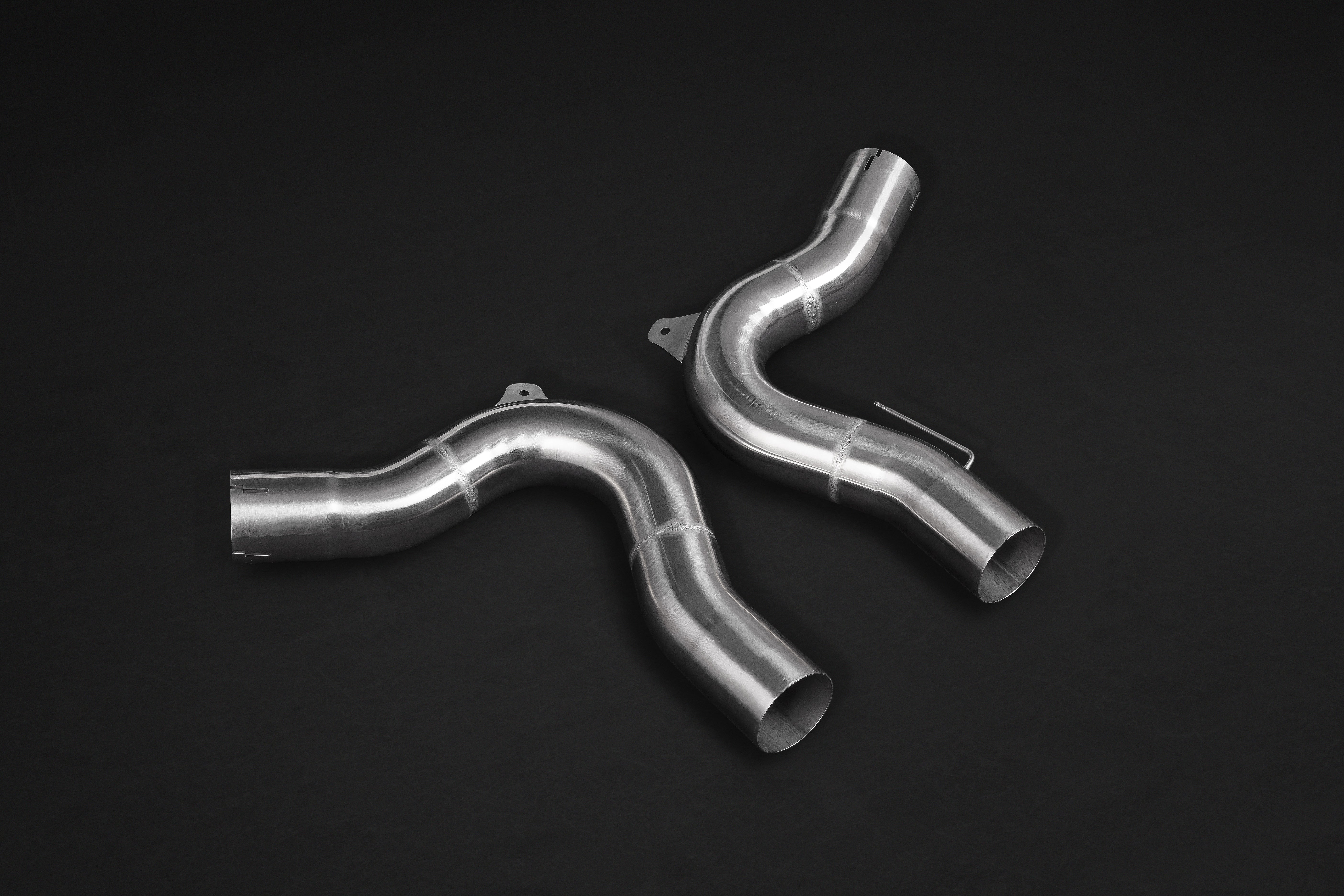 Porsche 971 Panamera GTS/Turbo/S - Valved Exhaust, Mid-Pipes + Carbon Tips CES3