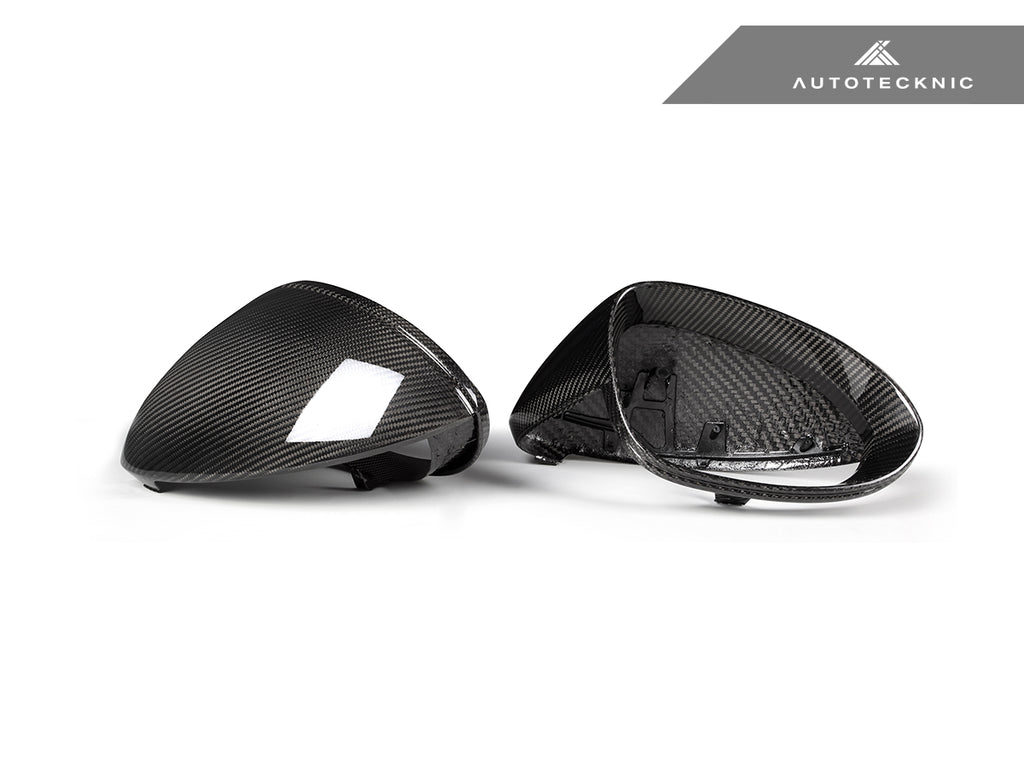 AutoTecknic Replacement Dry Carbon Mirror Covers - Porsche 9Y0 Cayenne