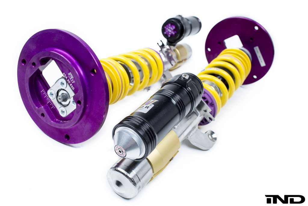 KW Suspensions 2-Way Clubsport Coilover Kit - Porsche 911 G body include 19mm raised spindles