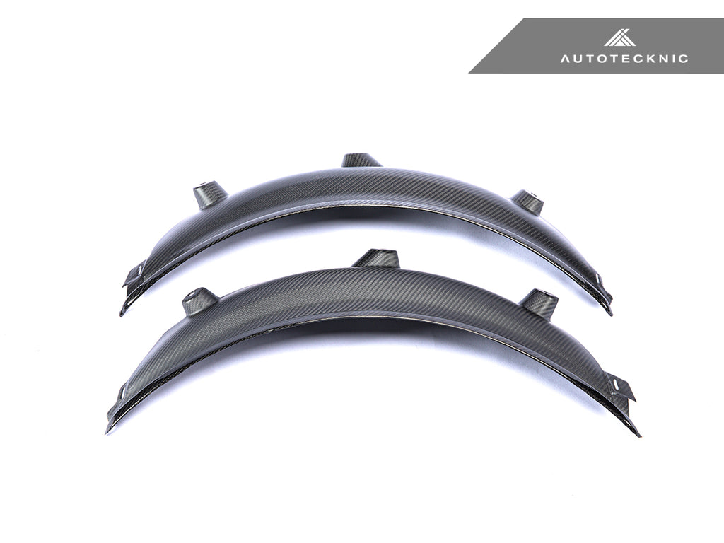 AutoTecknic Carbon Fiber Rear Wheel Arch Extension Set - G80 M3