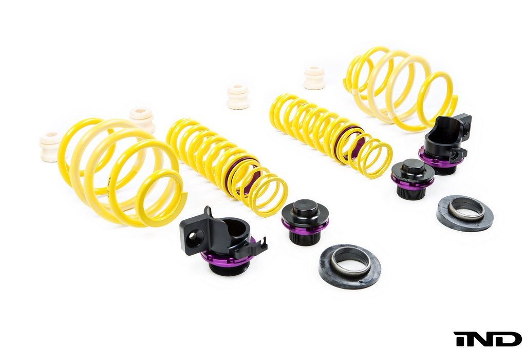 KW Suspensions Height Adjustable Spring Kit - Audi RS4 B7/8E Convertible + Avant