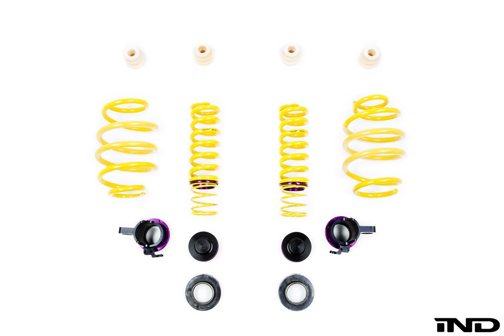 KW Suspensions Height Adjustable Spring Kit - Audi RS5 B8 Convertible without electronic dampers