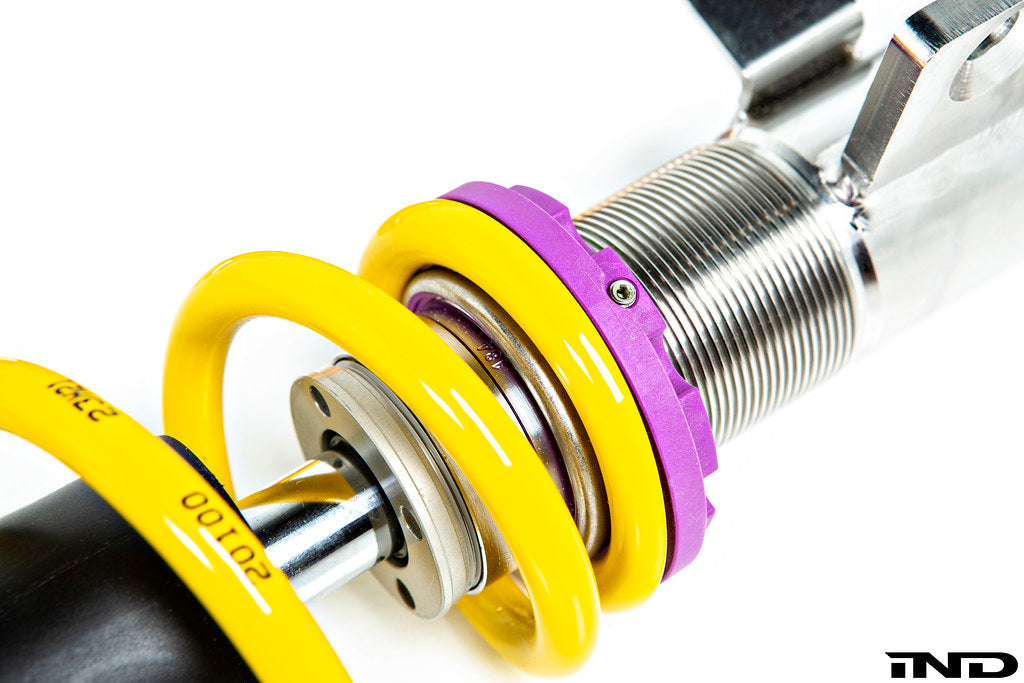 KW Suspensions V4 Coilover Kit with EDC Cancellation - BMW G83 M4 Competition Convertible AWD