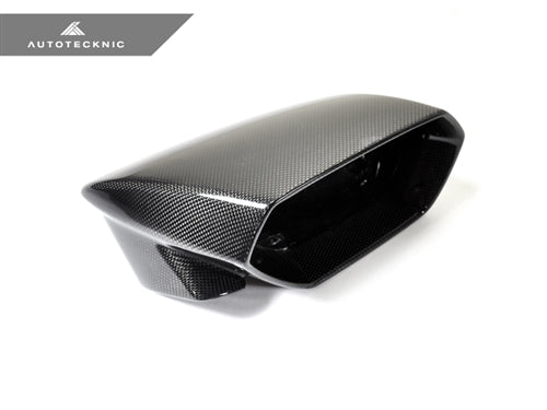 AutoTecknic Replacement Dry Carbon Mirror Covers - Lamborghini Huracan LP610-4 | LP580-2