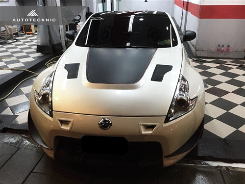 AutoTecknic Dry Carbon Dual Air Ducts - Nissan 370Z