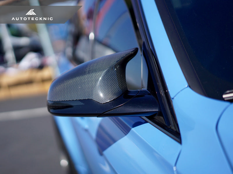 AutoTecknic Replacement Carbon Fiber Mirror Covers - F87 M2 Competition | F80 M3 | F82/ F83 M4