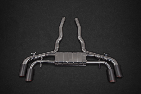Capristo Exhaust System with OPF Delete Mid Pipes & Carbon Fiber Tips - BMW F95 X5M | F96 X6M
