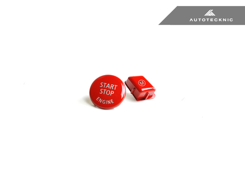 AutoTecknic Bright Red M Button - E9X M3