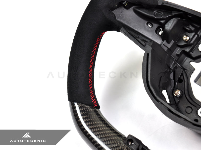 AutoTecknic Replacement Carbon Steering Wheel - Mercedes-Benz Sport 2015-Up Various Vehicles