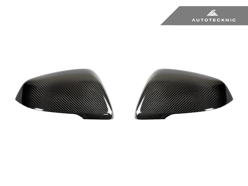 AutoTecknic Replacement Carbon Fiber Mirror Covers - BMW F48 X1 | F45 2-Series
