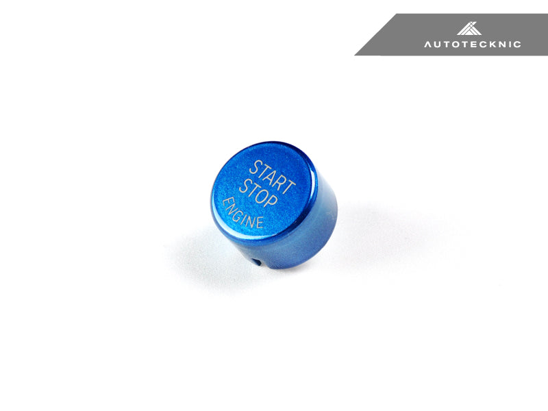 AutoTecknic Royal Blue Start Stop Button - G01 X3 | G02 X4 Pre-LCI