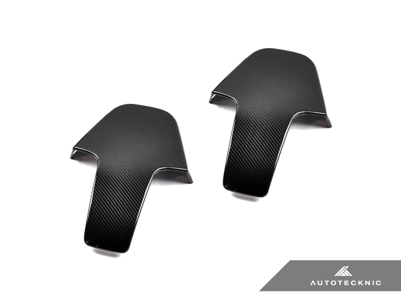 AutoTecknic Dry Carbon Seat Back Cover Set - F97 X3M | F98 X4M