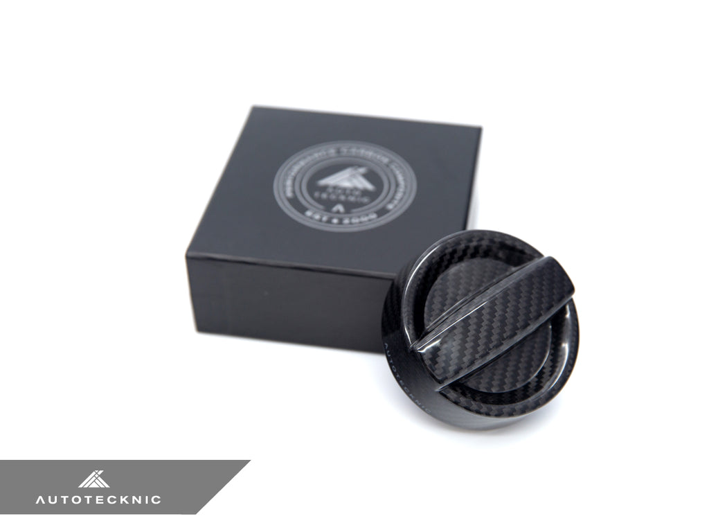 AutoTecknic Dry Carbon Competition Oil Cap Cover - E82 1-Series