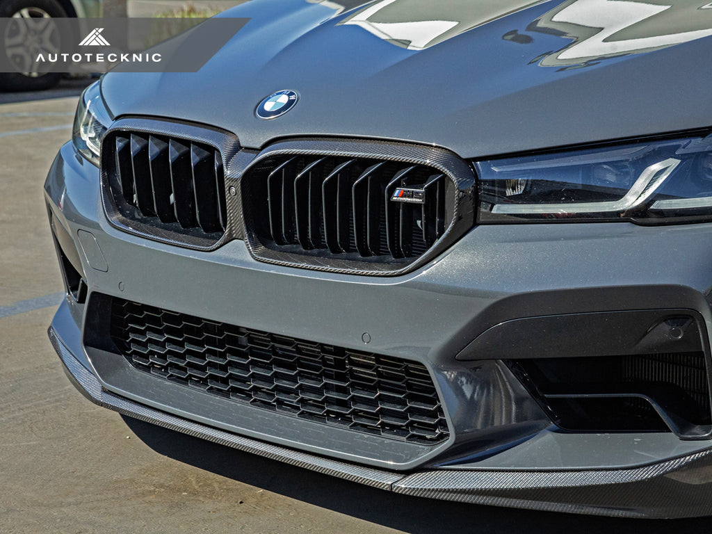 AutoTecknic Replacement Dry Carbon Grille Surround - F90 M5 LCI