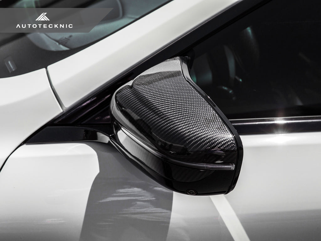 AutoTecknic Replacement Dry Carbon Mirror Covers - F90 M5