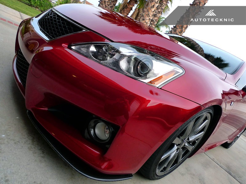 AutoTecknic Dry Carbon Downforce Wheel-Well Splitters - Universal main image 1