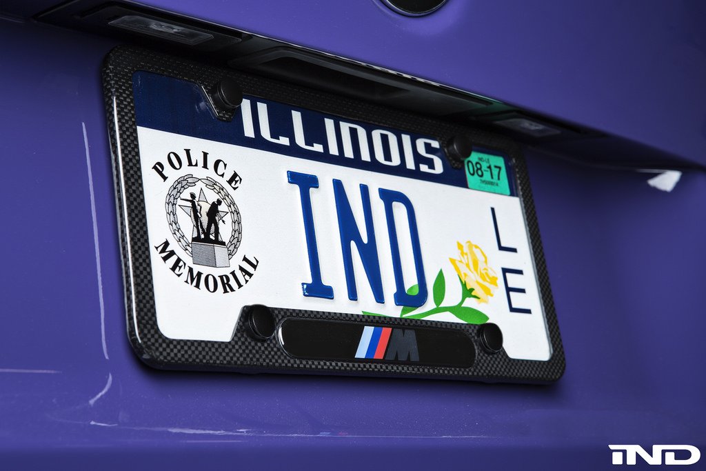 BMW License Plate Frame Finishing Caps - Pack of 4