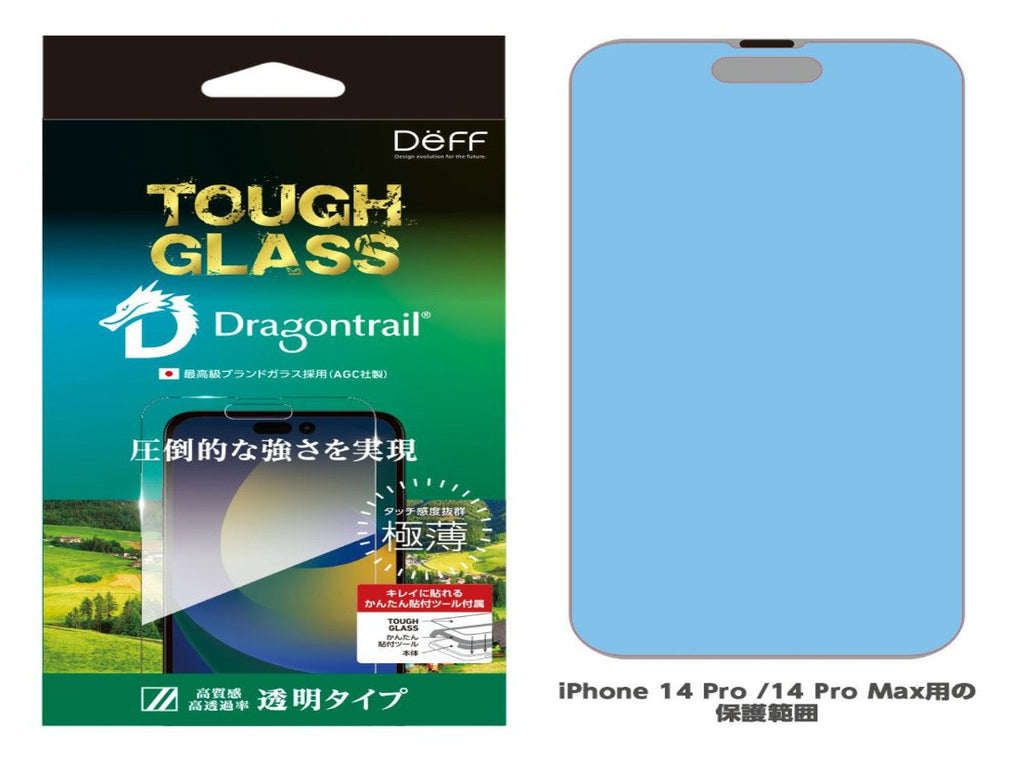 Dëff Tough Glass - iPhone 14 Series Transparent
