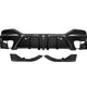 SQ-Aero Dry Carbon Fiber Rear Diffuser With Brake Light Set - G06 X6
