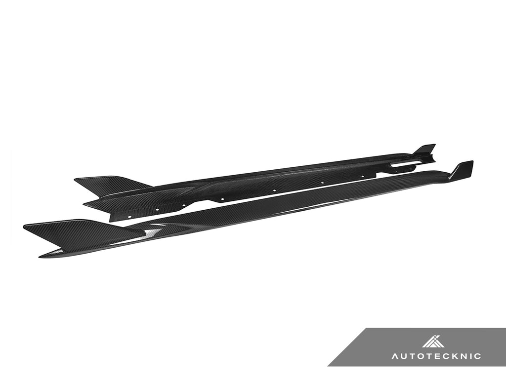 SQ-Aero Dry Carbon Side Skirt Extension Set - G22/ G23 4-Series