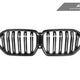 AutoTecknic Dual-Slats Dry Carbon Front Grille - BMW G06 X6 Pre-LCI