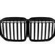 AutoTecknic Painted Glazing Black Front Grille - G07 X7 LCI