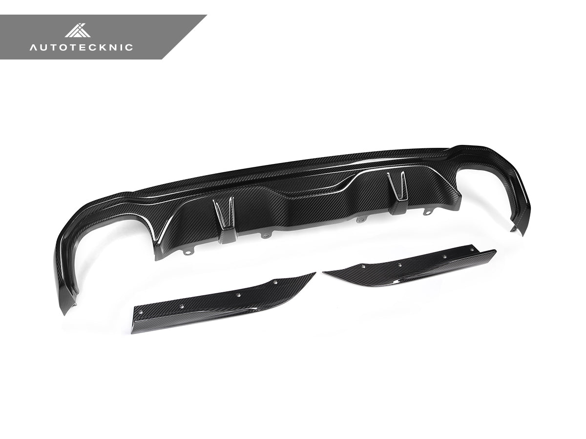 SQ-Aero Dry Carbon Rear Diffuser Set - G26 4-Series Gran Coupe | Carbon ...