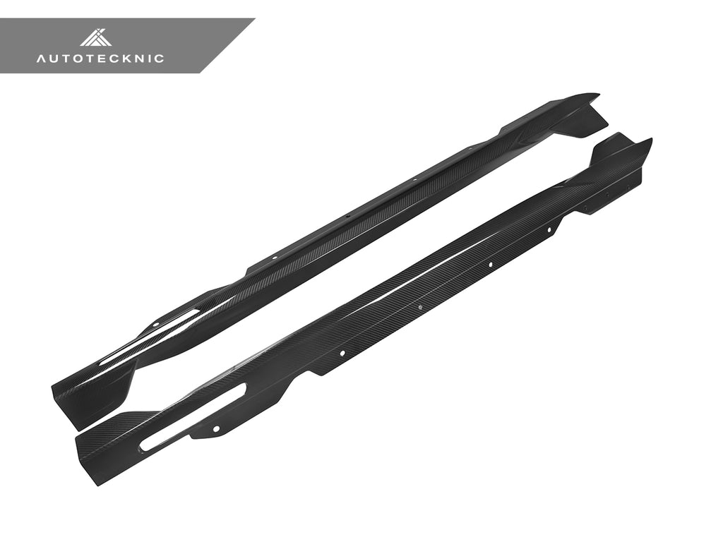 SQ-Aero Dry Carbon Side Skirt Extension Set - G22/ G23 4-Series