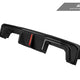 SQ-Aero Type-B Dry Carbon Fiber Diffuser With Brake Light + Rear Splitter Set - G80 M3 | G82 M4