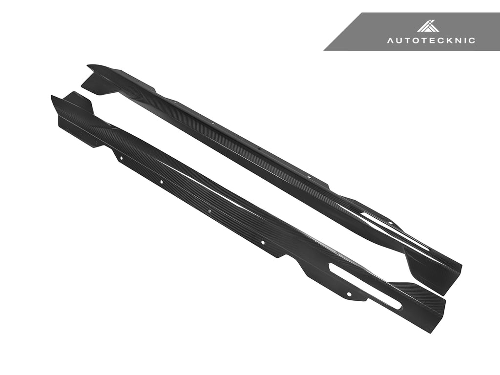 SQ-Aero Dry Carbon Side Skirt Extension Set - G22/ G23 4-Series