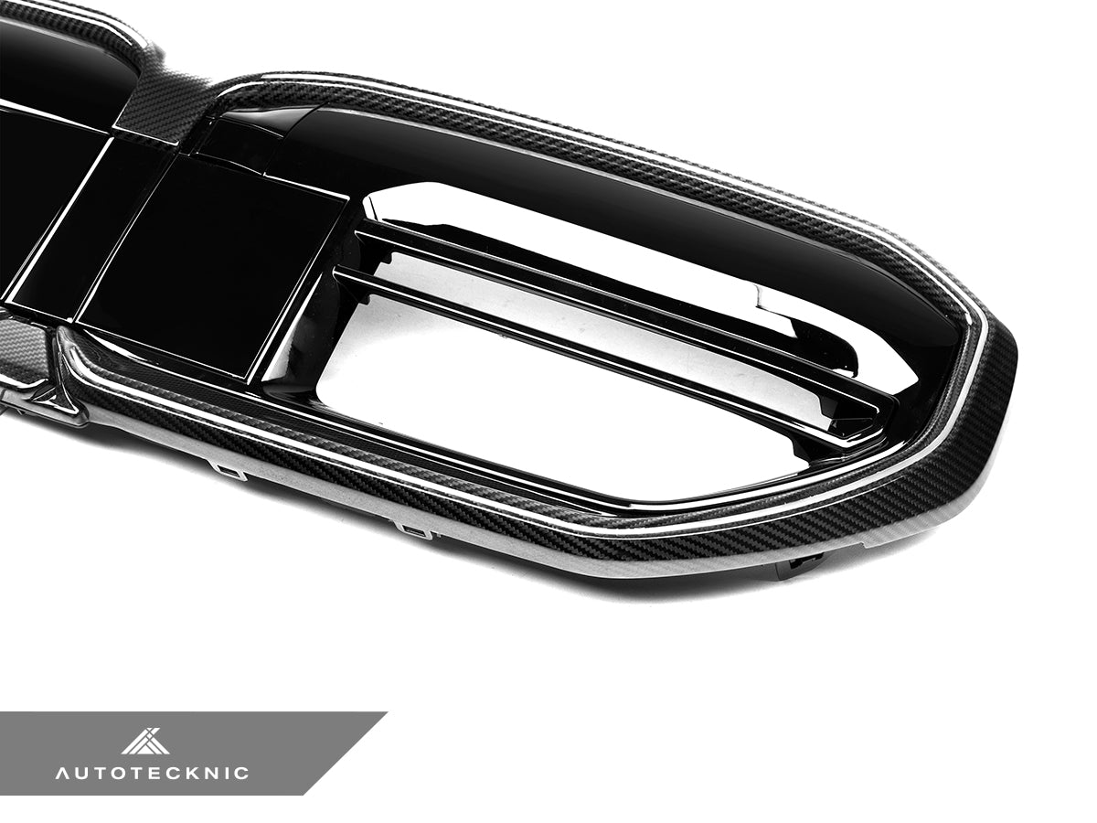 AutoTecknic Carbon Fiber Front Grille - BMW G60 5-Series / G90 M5