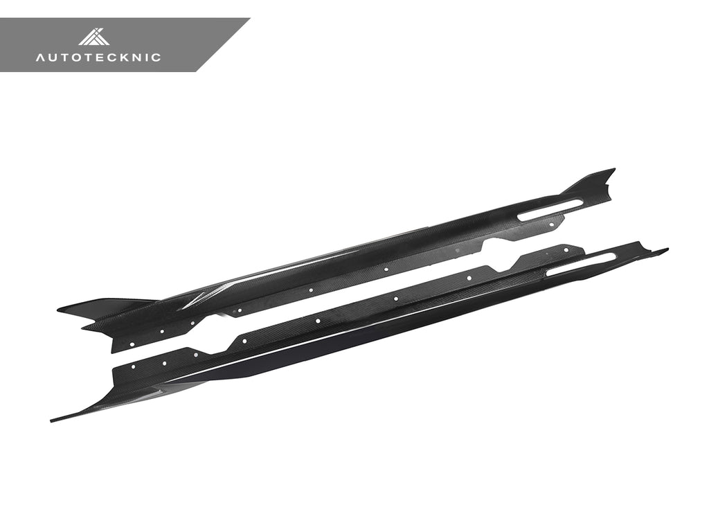 SQ-Aero Dry Carbon Side Skirt Extension Set - G22/ G23 4-Series