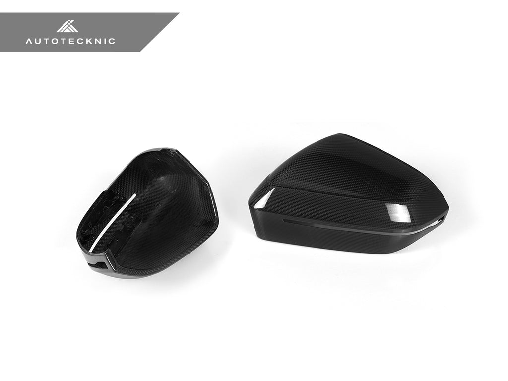 AutoTecknic Dry Carbon Fiber Mirror Cap Set - G60 5-Series