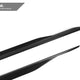 AutoTecknic Dry Carbon Fiber Side Skirt Extension Set - BMW G60 5-Series