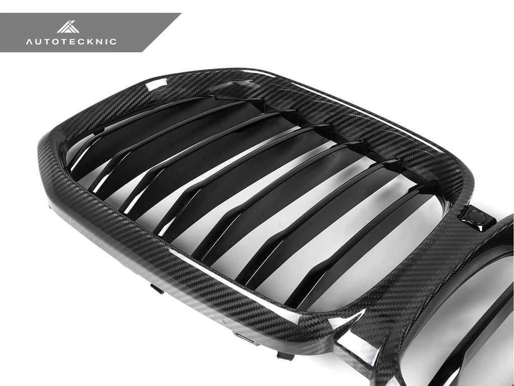 AutoTecknic Dry Carbon Fiber Front Grille - G05 X5 Pre-LCI
