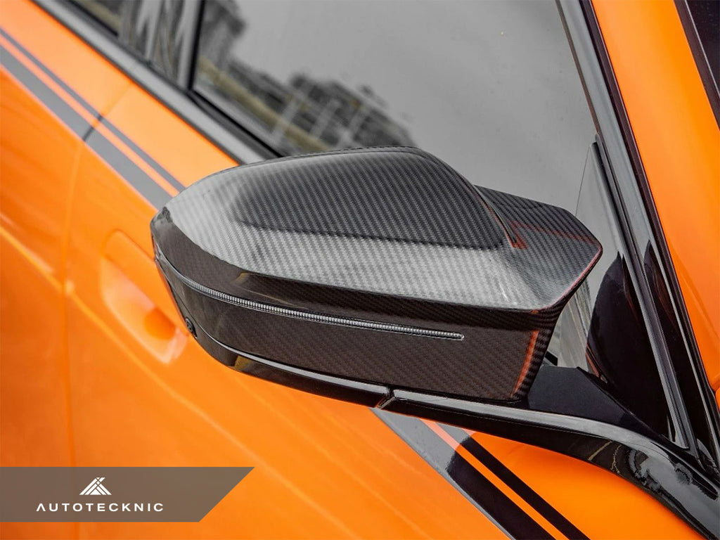 AutoTecknic Dry Carbon Fiber Mirror Cap Set - G90/ G99 M5